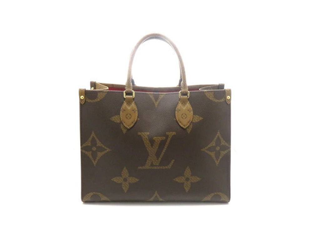 LOUIS VUITTON Bag On The Go Mono Giant Reverse